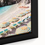 Extra large black wall art featuring a textured, colorful abstract design on a framed canvas, suitable for living room decor.