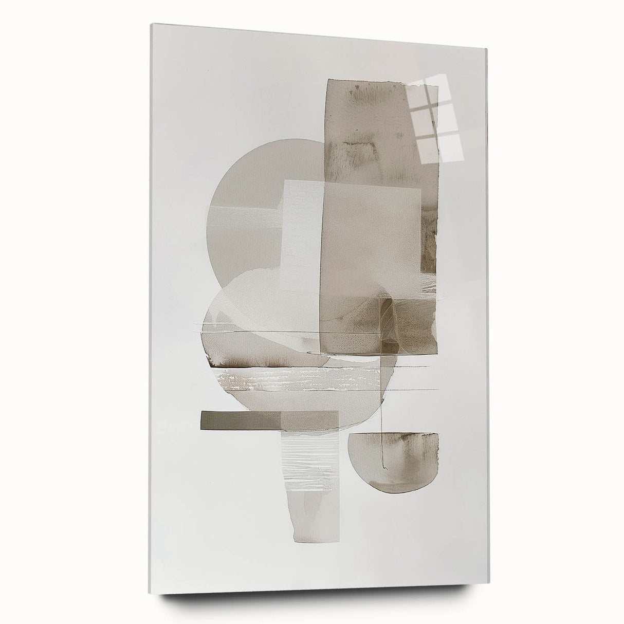 Minimalist Geometric Wall Art - Mid Century Modern Abstract Decor