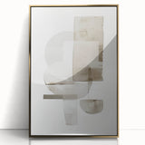Minimalist Geometric Wall Art - Mid Century Modern Abstract Decor