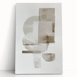 Minimalist Geometric Wall Art - Mid Century Modern Abstract Decor