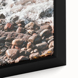 Extra large black wall art featuring textured, colorful abstract design on framed canvas, ideal for living room decor.