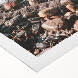 Art Deco poster featuring a 1920s fashion scene in black and white tones on a rolled canvas, ideal for dining room wall art.