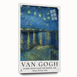 Large abstract wall art on acrylic glass depicting vibrant swirls of blue and yellow.