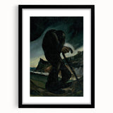 Modern Abstract Art – Geometric Lines on Rolled Canvas