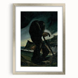 Modern Abstract Art – Geometric Lines on Rolled Canvas