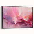 Framed abstract strokes wall art canvas in black, showcasing dynamic brush strokes and textures, perfect for modern home decor and artistic flair.