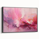Framed abstract strokes wall art canvas in black, showcasing dynamic brush strokes and textures, perfect for modern home decor and artistic flair.