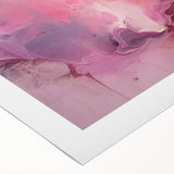 Abstract wall art print on rolled canvas showcasing vibrant strokes in shades of blue, orange, and yellow, ideal for modern home decor. Perfect for adding a pop of color to any room.