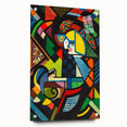 Contemporary Art Prints – Abstract Colorful Shapes on Stretched Canvas