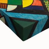 Contemporary Art Prints – Abstract Colorful Shapes on Stretched Canvas