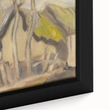 Modern Abstract Art – Fluid Shapes on Framed Acrylic Glass