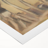 Modern Abstract Art – Fluid Shapes on Framed Acrylic Glass