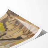 Modern Abstract Art – Fluid Shapes on Framed Acrylic Glass