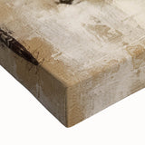 Abstract strokes wall art on stretched canvas, showcasing vibrant colors and dynamic textures, perfect for modern home decor or creative spaces.