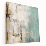 Abstract strokes wall art on stretched canvas showcasing vibrant colors and dynamic patterns, perfect for modern home decor and artistic interiors.