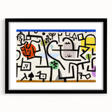 Modern Wall Art - Abstract Geometric Triangle | Contemporary Print