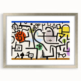 Modern Wall Art - Abstract Geometric Triangle | Contemporary Print