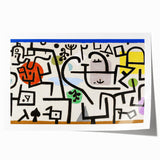 Modern Wall Art - Abstract Geometric Triangle | Contemporary Print