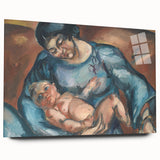 Modern Wall Art - Abstract Mother’s Love Painting - Contemporary Decor