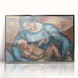 Modern Wall Art - Abstract Mother’s Love Painting - Contemporary Decor