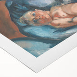 Modern Wall Art - Abstract Mother’s Love Painting - Contemporary Decor