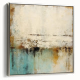 Framed abstract wall art featuring elegant silver strokes on a textured canvas, showcasing a modern design ideal for contemporary home decor.