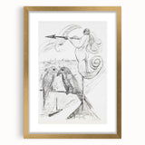 Modern Abstract Art – Bold Geometric Design on Acrylic Glass