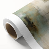 Abstract strokes wall art on rolled canvas showcasing vibrant colors and dynamic patterns, perfect for modern home decor. Packaged securely in a cardboard tube.