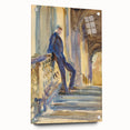 Romanticism Art: Sir Neville Wilkinson by Sargent Canvas Print