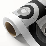 Abstract geometric design on a rolled canvas, showcasing vibrant colors and intricate patterns, packaged in a protective cardboard tube for easy display and shipping. Perfect for modern home decor and art enthusiasts seeking unique wall art.