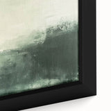 Close-up of a framed abstract landscape wall art piece showcasing vibrant colors and intricate textures, perfect for modern home decor or office settings.