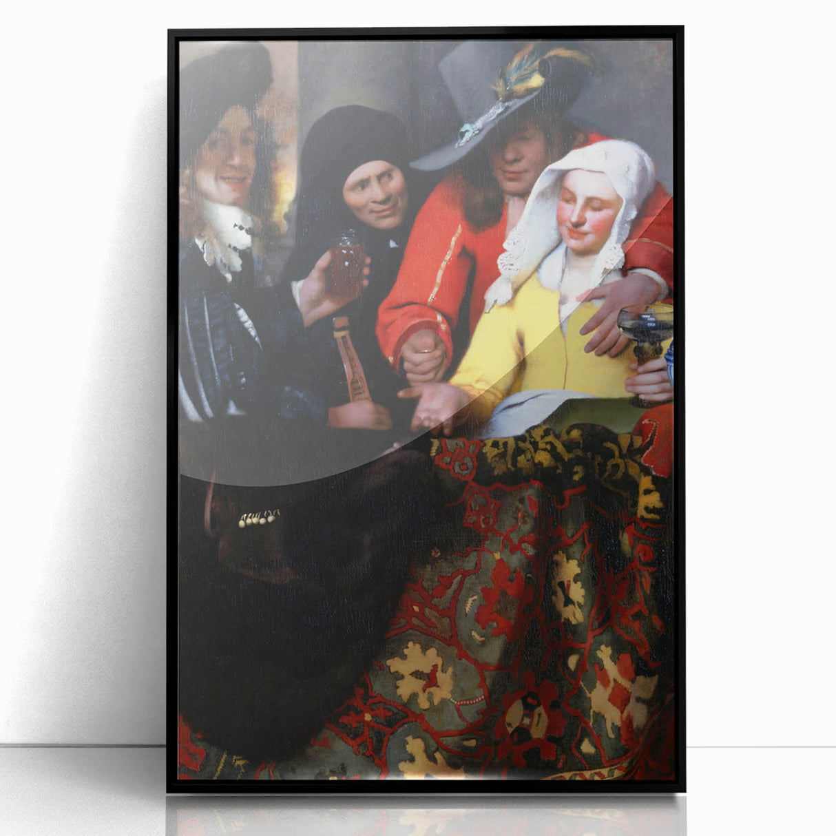 Rococo Art Print – Baroque-Inspired Antique Wall Décor for Classic Interiors