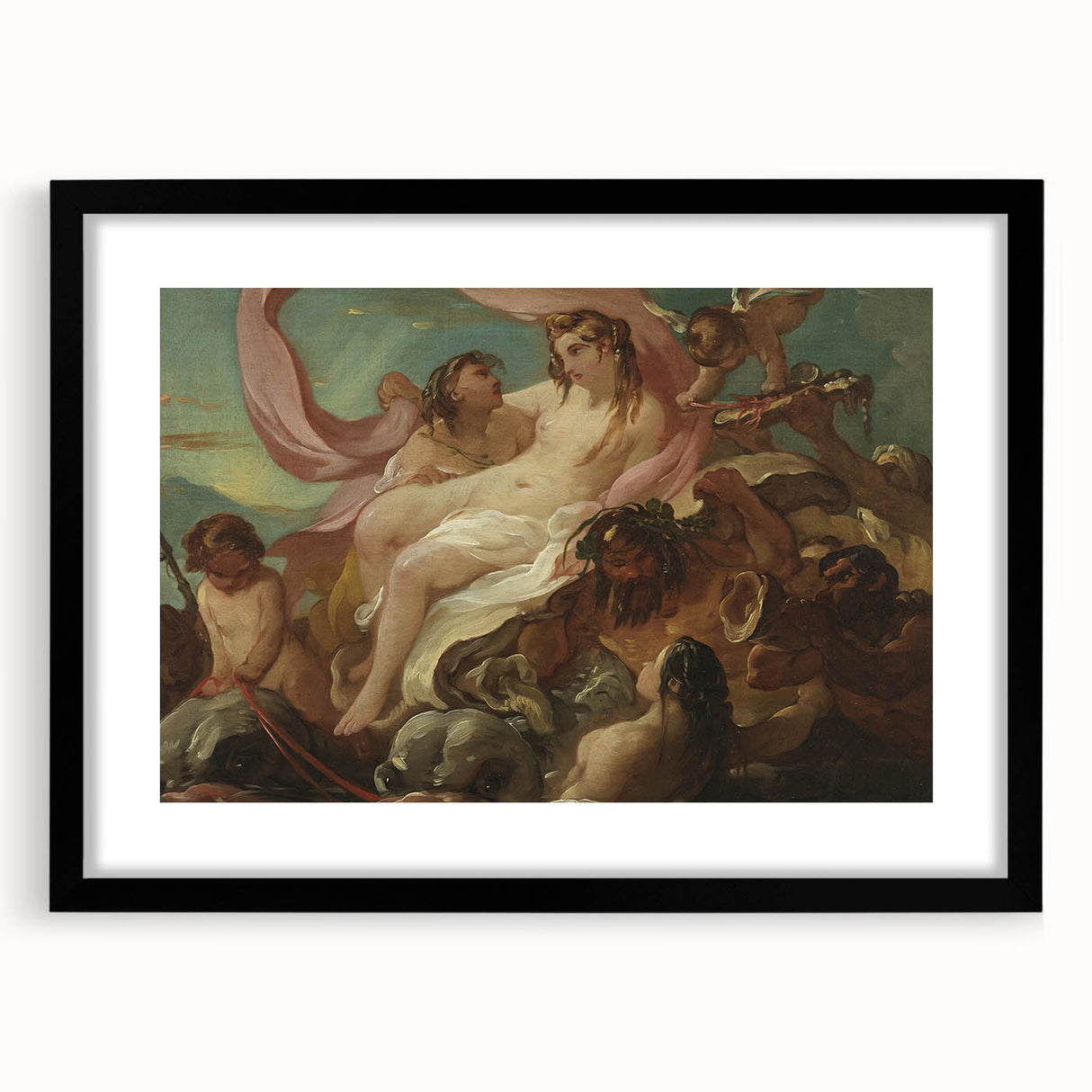 Neoclassical Art Print - Venus Emerging from the Sea - Classic Wall Art