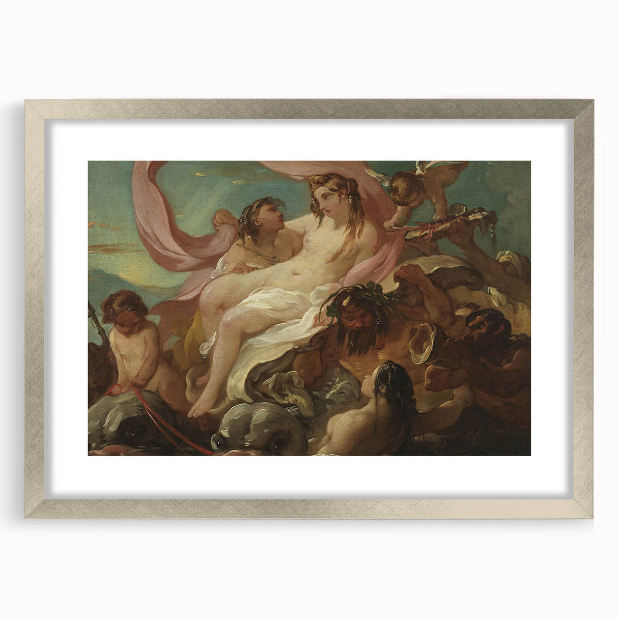 Neoclassical Art Print - Venus Emerging from the Sea - Classic Wall Art