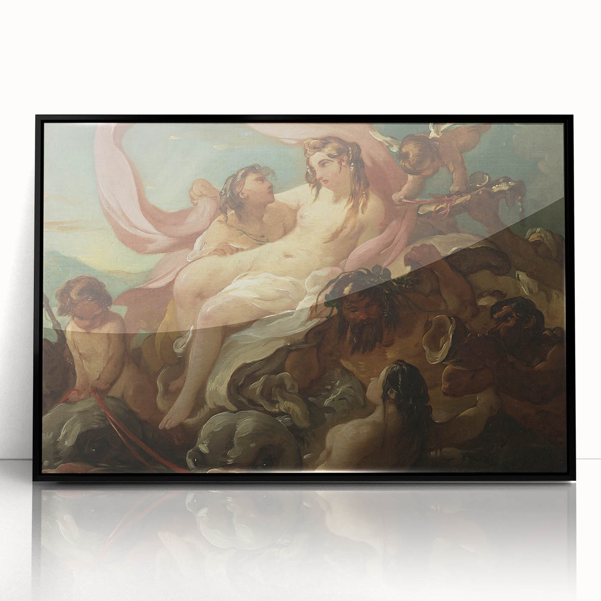 Neoclassical Art Print - Venus Emerging from the Sea - Classic Wall Art