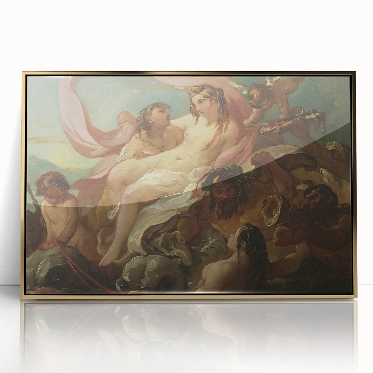 Neoclassical Art Print - Venus Emerging from the Sea - Classic Wall Art