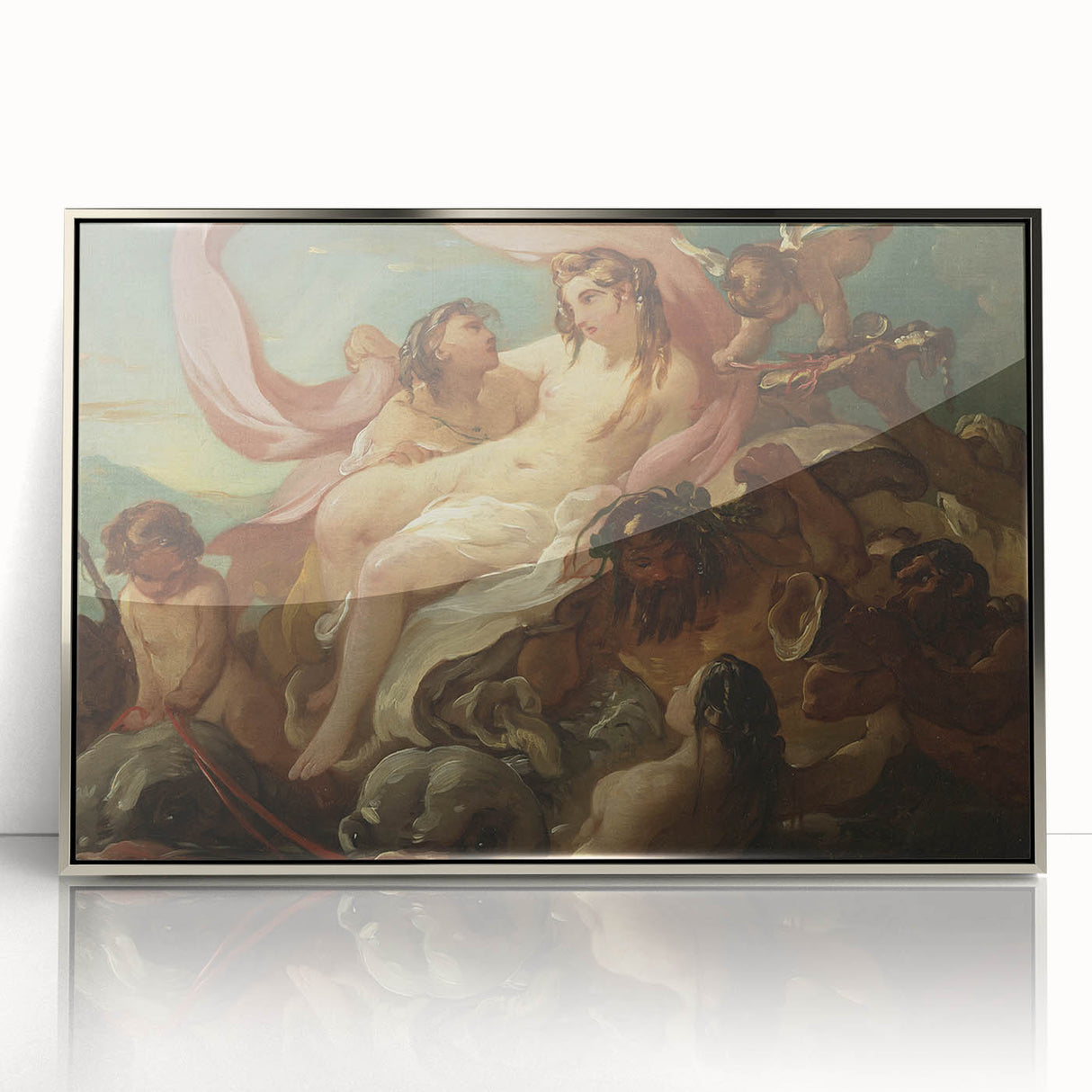 Neoclassical Art Print - Venus Emerging from the Sea - Classic Wall Art