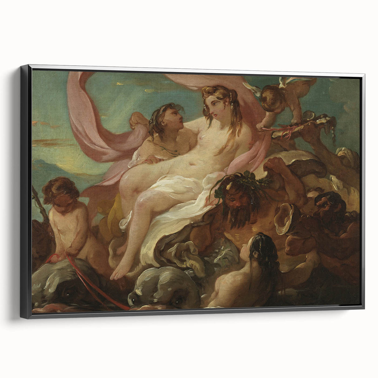 Neoclassical Art Print - Venus Emerging from the Sea - Classic Wall Art