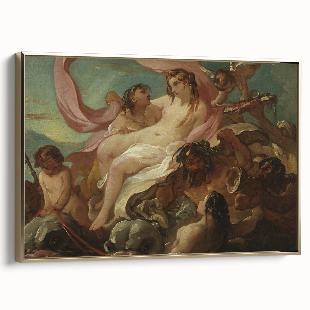 Neoclassical Art Print - Venus Emerging from the Sea - Classic Wall Art