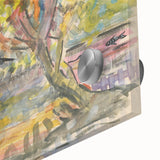 Expressionist Art: Fisherman by Arnold Peter Weisz-Kubínčan Print