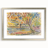 Expressionist Art: Fisherman by Arnold Peter Weisz-Kubínčan Print