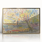 Expressionist Art: Fisherman by Arnold Peter Weisz-Kubínčan Print