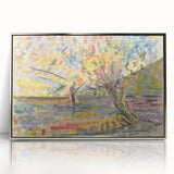 Expressionist Art: Fisherman by Arnold Peter Weisz-Kubínčan Print