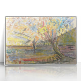 Expressionist Art: Fisherman by Arnold Peter Weisz-Kubínčan Print