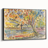 Expressionist Art: Fisherman by Arnold Peter Weisz-Kubínčan Print