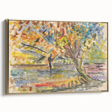 Expressionist Art: Fisherman by Arnold Peter Weisz-Kubínčan Print