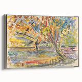 Expressionist Art: Fisherman by Arnold Peter Weisz-Kubínčan Print