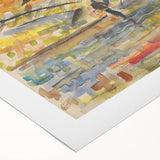 Expressionist Art: Fisherman by Arnold Peter Weisz-Kubínčan Print