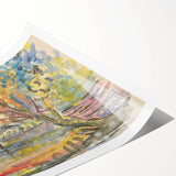 Expressionist Art: Fisherman by Arnold Peter Weisz-Kubínčan Print