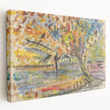 Expressionist Art: Fisherman by Arnold Peter Weisz-Kubínčan Print